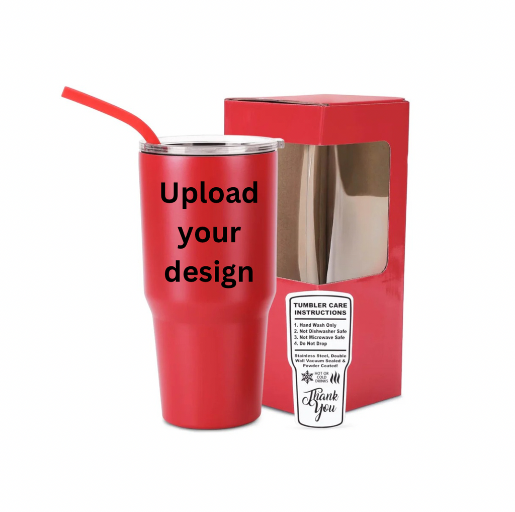 Pre-order 30 oz Personalized Laser Engraved Tumbler - Custom Design